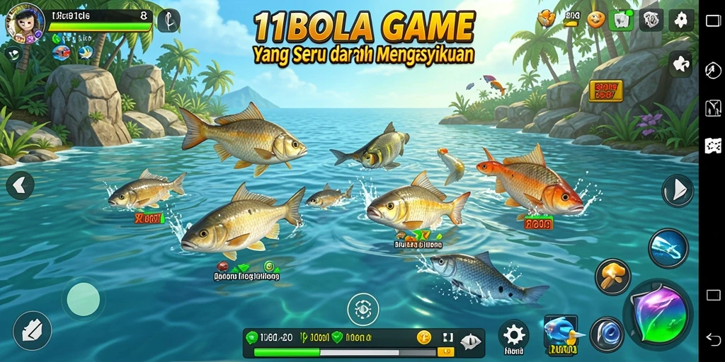 Tangkapan besar di 11BOLA, pengalaman memancing terbaik!