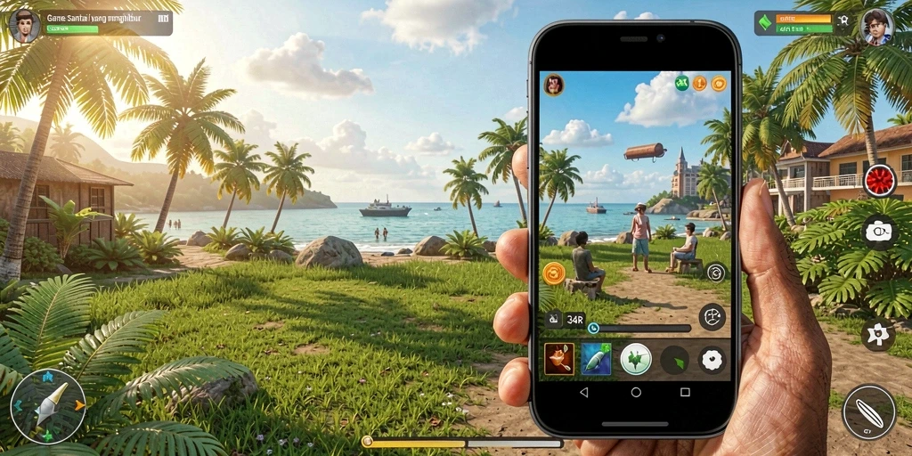Screenshot utama 34R menampilkan gameplay yang seru dan menghibur.