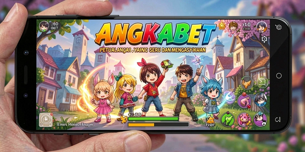 Gameplay seru di ANGKABET dengan karakter Anime penuh aksi.