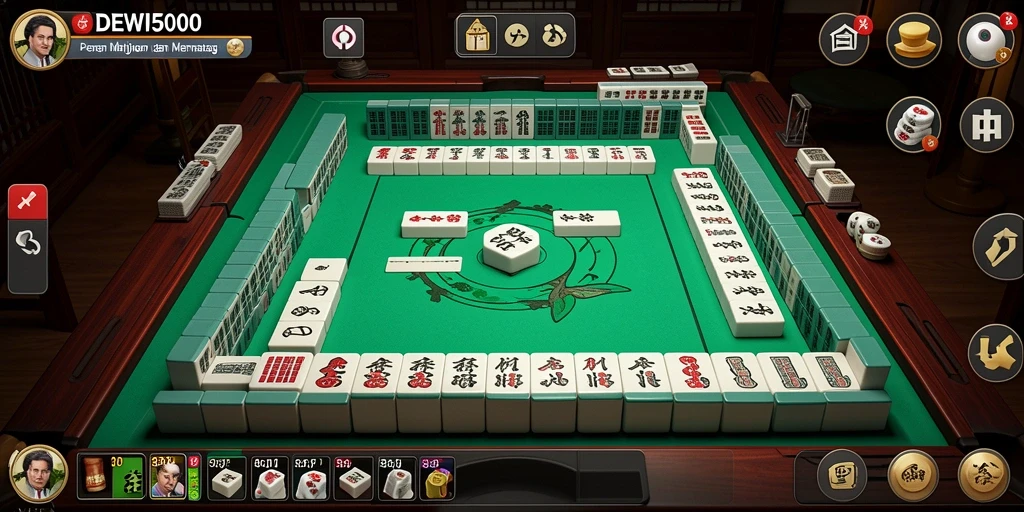 Tampilan gameplay DEWI5000 yang menarik dan penuh warna.