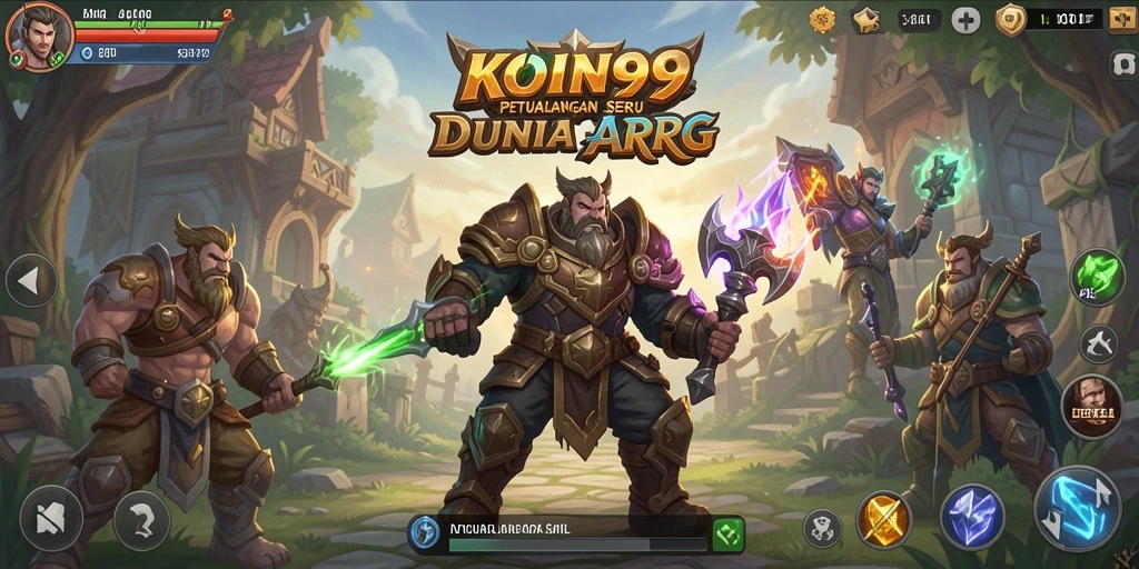 Tampilan menarik dari gameplay KOIN99 dengan petualangan seru.