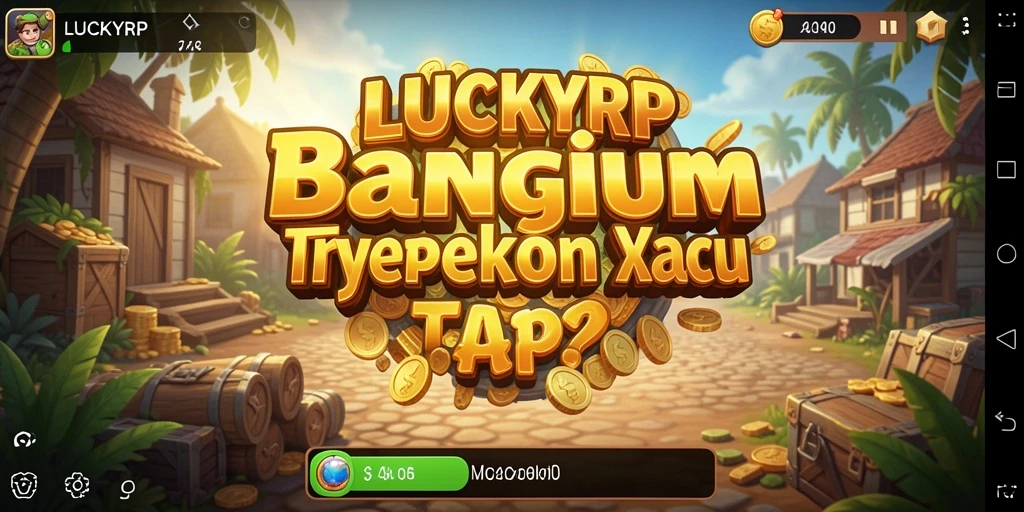 Tangkapan layar utama gameplay LUCKYRP yang menampilkan pengelolaan bisnis.