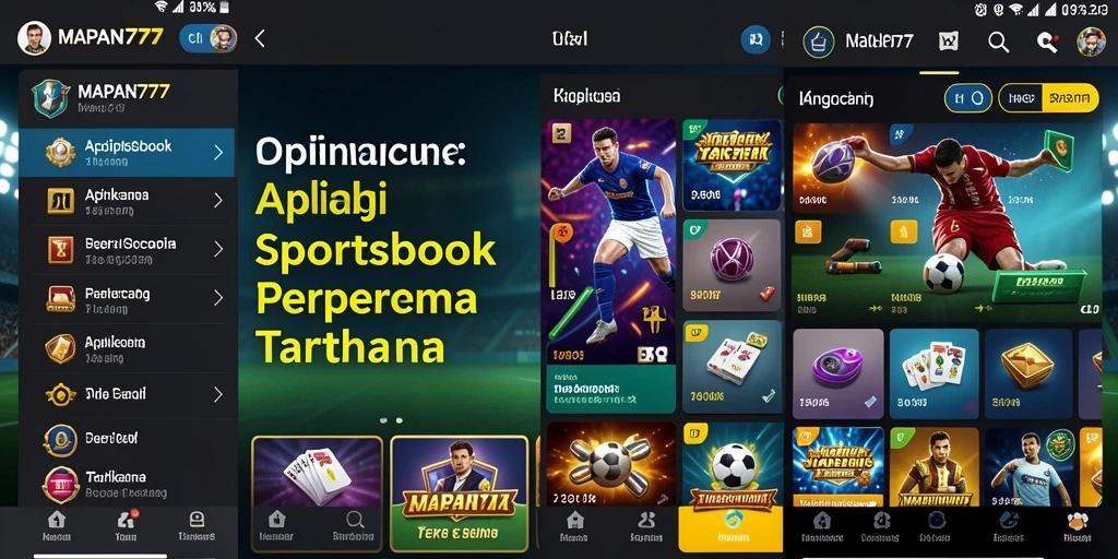 Tampilan screenshot gameplay MAPAN777 yang menampilkan taruhan olahraga.