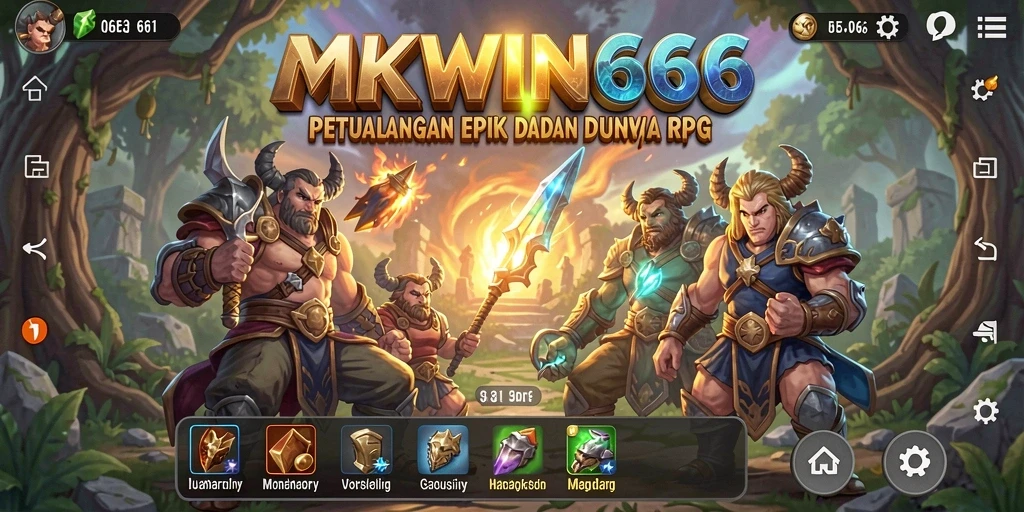 Tampilan permainan MKWIN666 yang menarik dan penuh aksi.