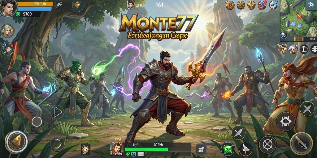 Gameplay RPG yang mengasyikkan dengan aksi dan strategi.