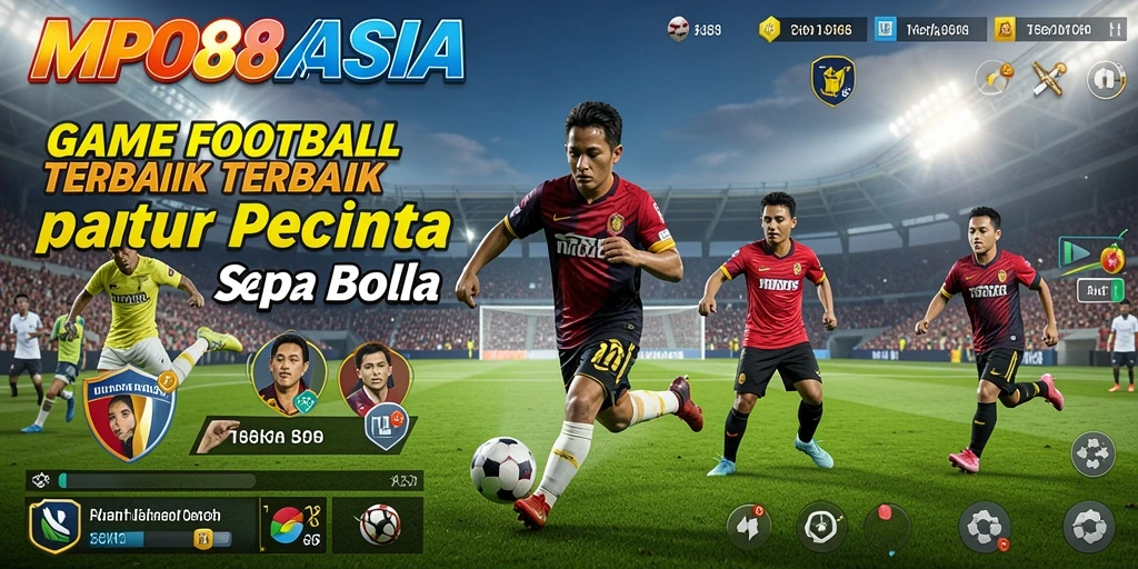 Tampilan gameplay menarik dari MPO88ASIA yang penuh aksi sepak bola.