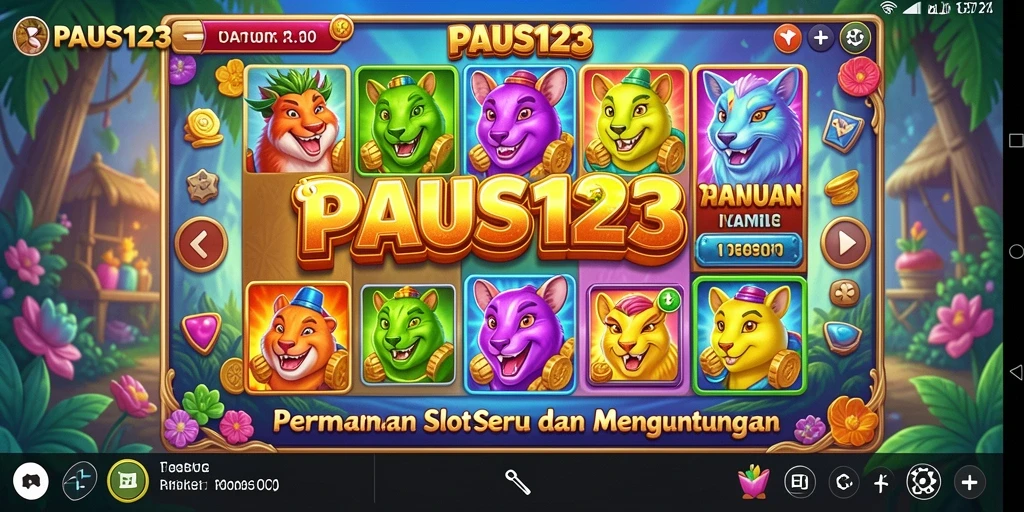 Gameplay menarik di mesin Slot PAUS123 dengan grafis menawan.