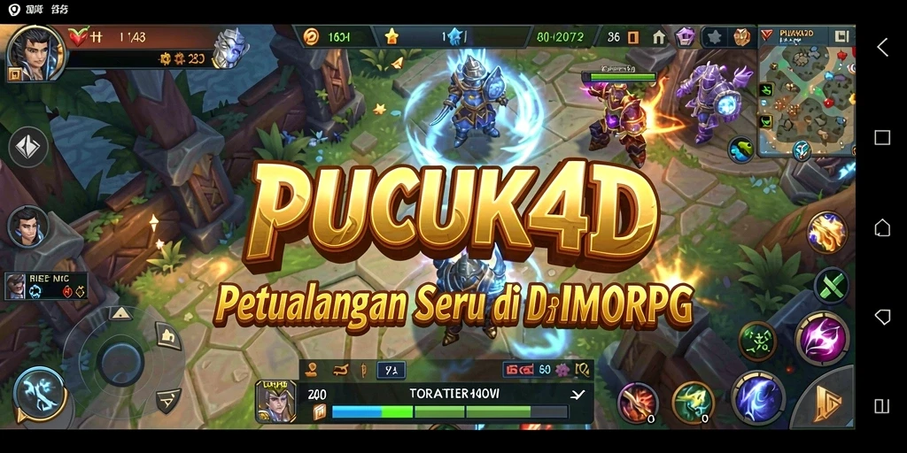 Tangkapan layar gameplay PUCUK4D dengan aksi seru dan grafis menawan.