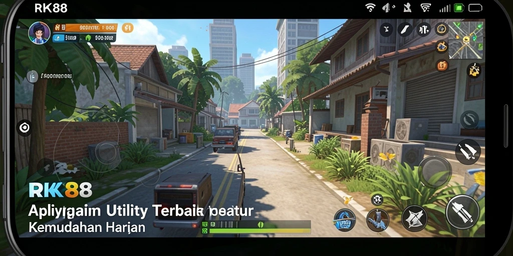 Screenshot utama RK88 menunjukkan antarmuka pengguna yang bersih dan fitur-fitur canggih.