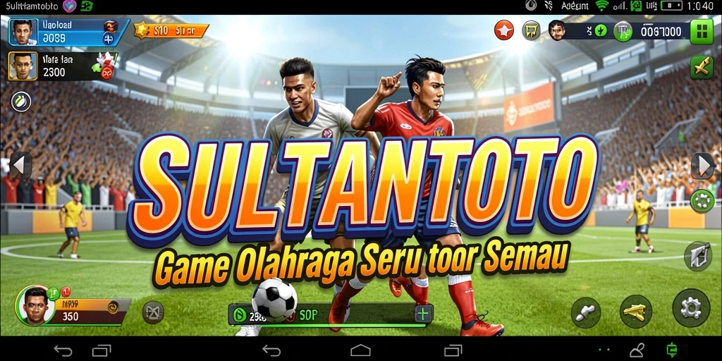 Tampilan gameplay SULTANTOTO yang seru dan menarik.