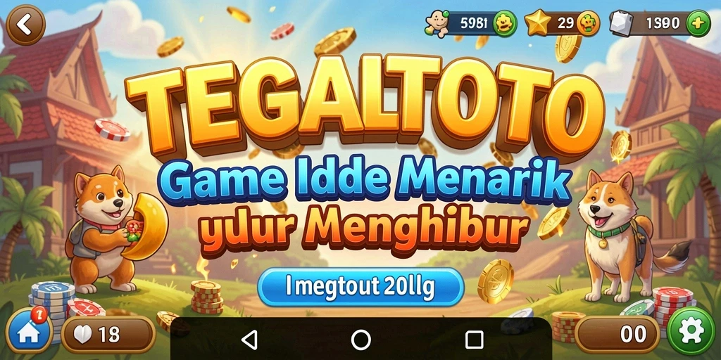 Tampilan gameplay TEGALTOTO yang menarik dan menyenangkan.