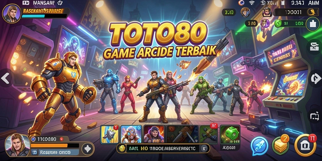 Tampilan gameplay seru dan menarik di TOTO80.